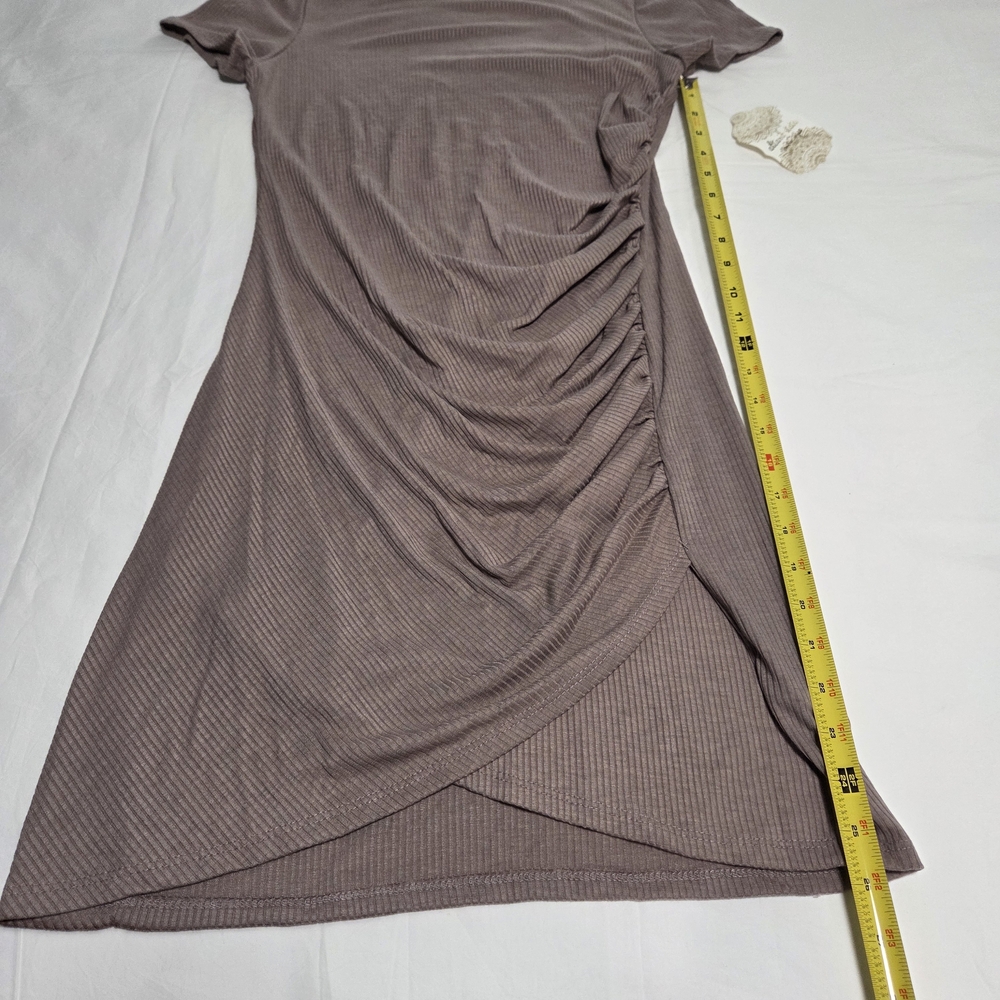 Altar'd State Elegant Mauve Ruched Dress - Picture 9 of 11